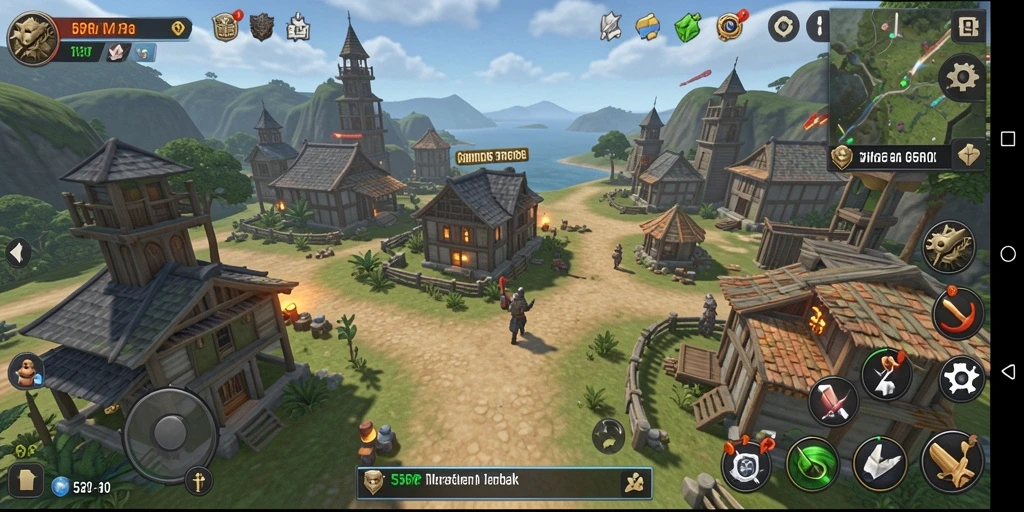 Tampilan gameplay 55RP yang menegangkan dan seru.