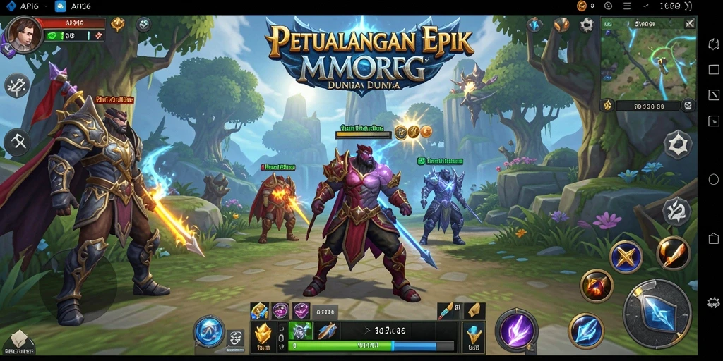 Tampilan gameplay seru dalam API36 dengan grafik menawan dan interaksi pemain.