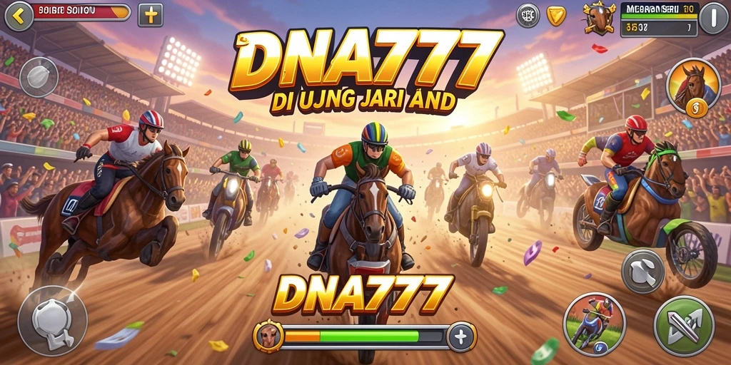 Gameplay seru dari balapan yang menegangkan di DNA777.