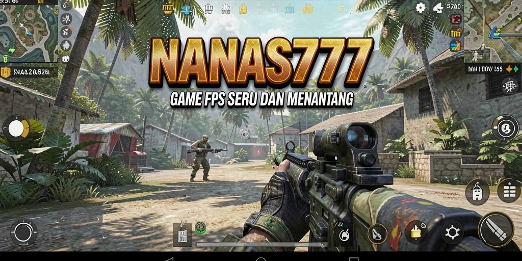 Tampilan screenshot gameplay NANAS777 yang intens dan menegangkan.