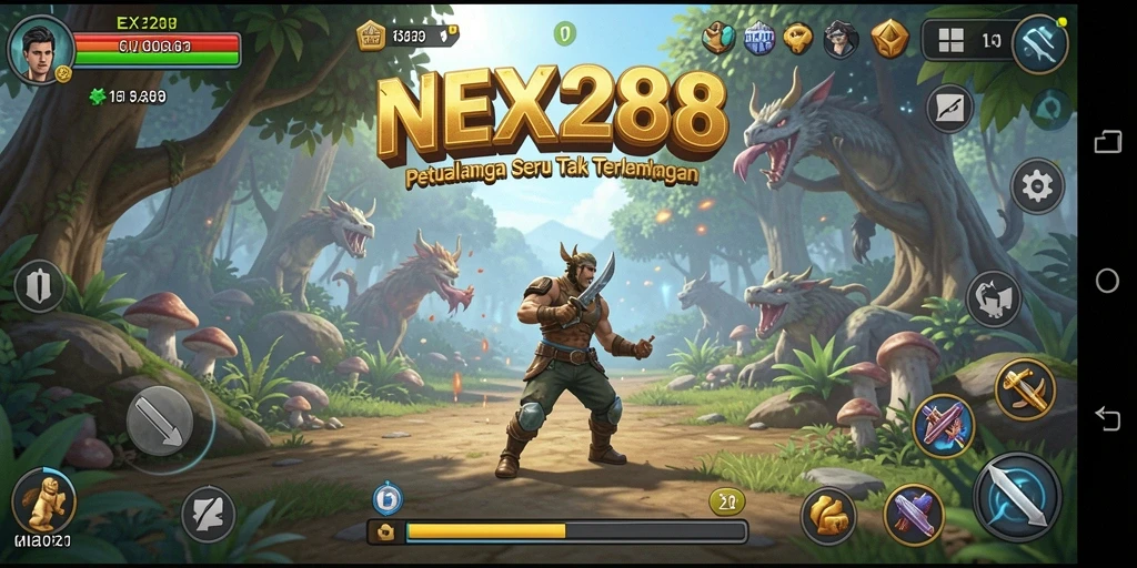 Gameplay seru NEX288 dengan tantangan petualangan yang menarik.