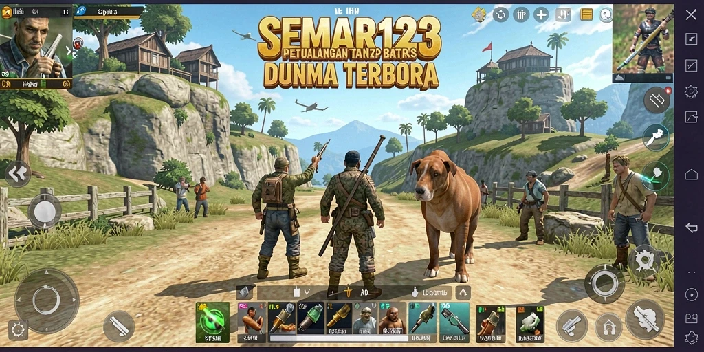 Tampilan screenshot SEMAR123 menampilkan eksplorasi dunia yang menakjubkan.