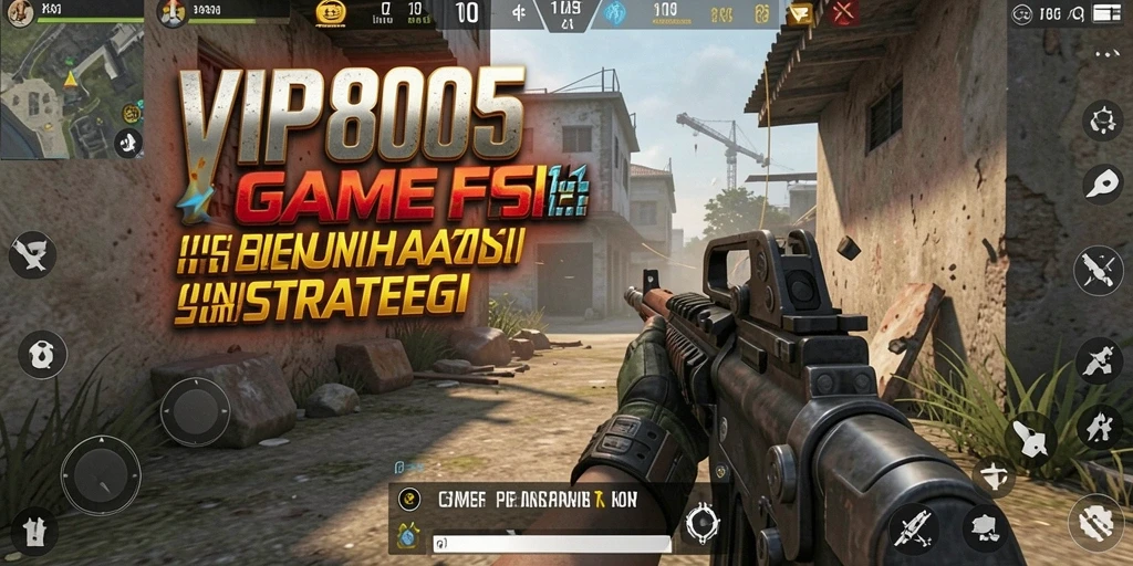 Gameplay intens dari VIP805 yang mempertunjukkan pertempuran seru.