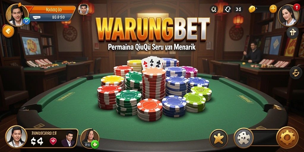 Tampilan gameplay QiuQiu yang menarik dari WARUNGBET.