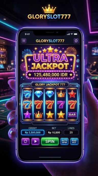Fitur pengunduhan cepat di aplikasi gloryslot777.